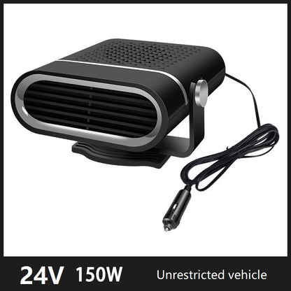 12V 24V Car Fan Heater Defogging and Defrosting Heater for Front Windshield of Cars Mini Portable Car Heating Machine